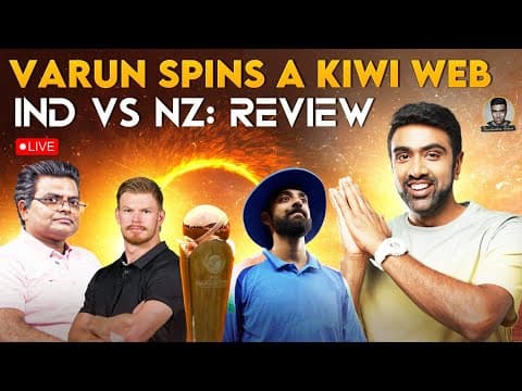 Varun Spins a Kiwi Web 🕸️ | Ind vs NZ Review | Technical Masterclass